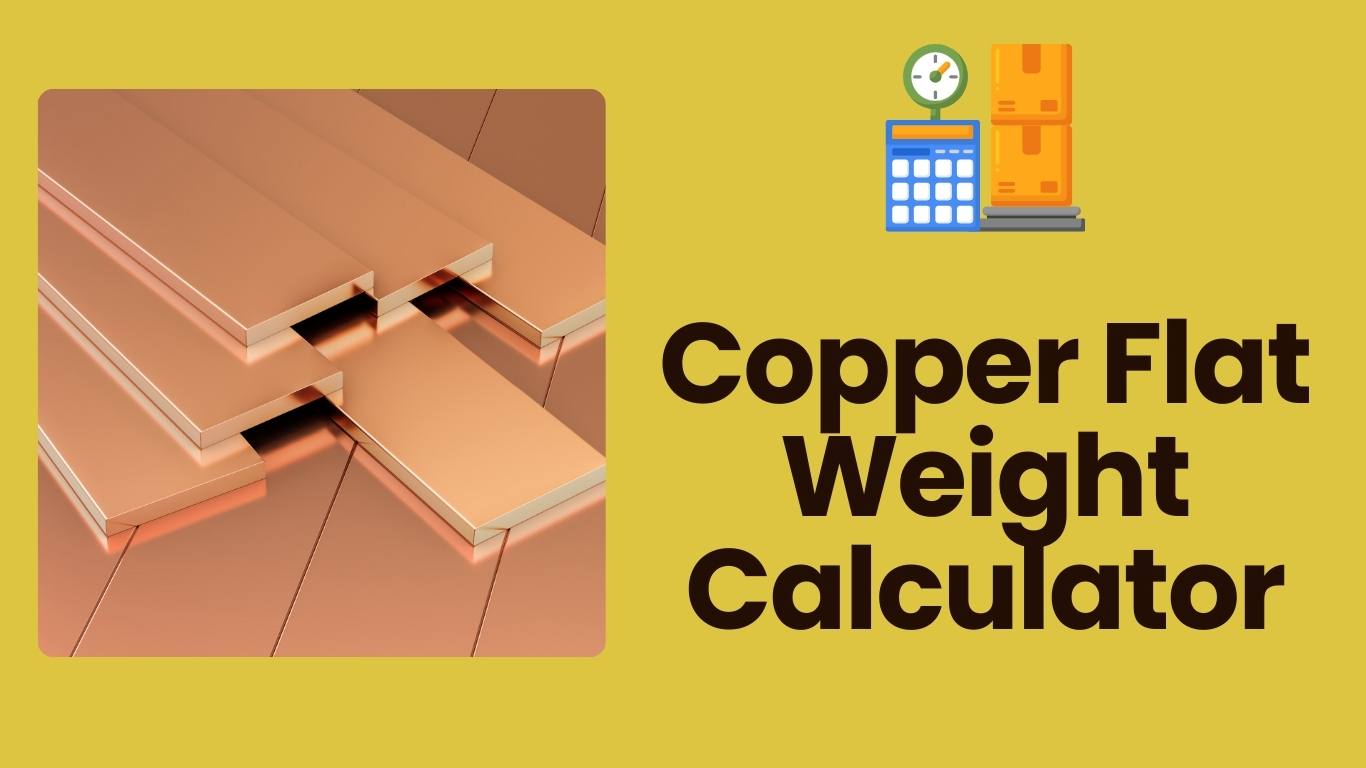 Copper Flat Weight Calculator